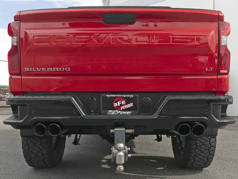 aFe 49-34130-B Vulcan Series 3 304SS DPF-Back 20-21 GM Trucks L6-3.0L (td) LM2 - Dual Black Tip
