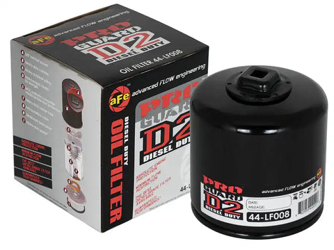 aFe 44-LF008-MB Pro GUARD D2 Oil Filter 93-11 Ford Gas Trucks V8 4.6L/5.4L/5.8L (4 Pack)