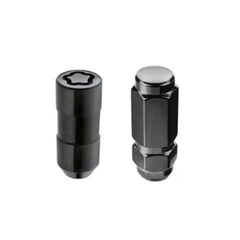 McGard 8 Lug Hex Install Kit w/Locks (Cone Seat Nut / Duplex) 9/16-18 7/8 2.5in. L - Black