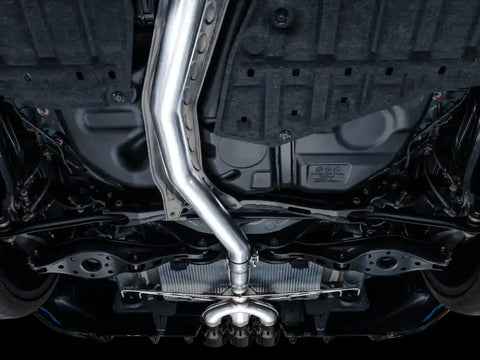 AWE Tuning 2023 Honda Civic Type R FL5 Track Edition Exhaust w/ Triple Diamond Black Tips