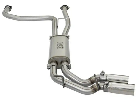 aFe 49-46126-P POWER Rebel Series 2-1/2in 409 SS Cat Back Exhaust w/ Polished Tips 16-17 Nissan Titan V8 5.6L
