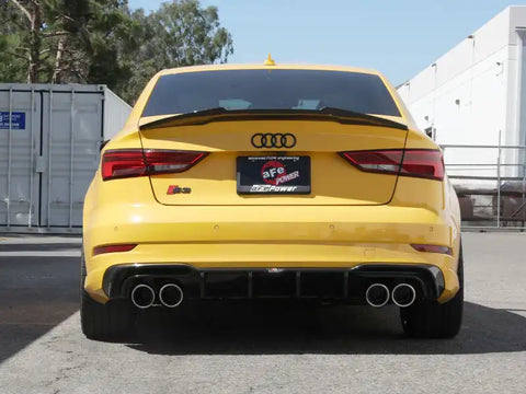 aFe 49-36442-P MACHForce XP 3in-2.5in 304SS Exhaust Cat-Back 15-20 Audi S3 L4-2.0L (t) - Polished Tips