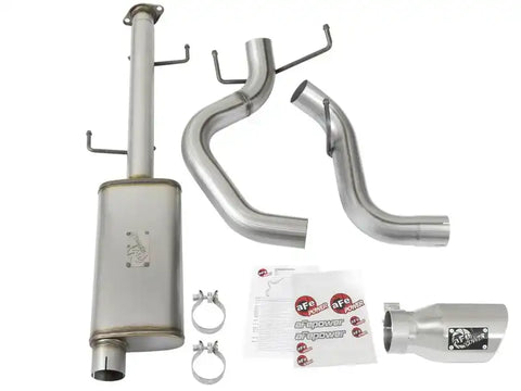 aFe 49-46003-1P MACH Force Xp 3in SS Cat-Back Single Side Exit Exhaust w/Polished Tips 07-14 Toyota FJ Cruiser