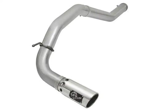aFe 49-06113-P Atlas Exhaust 5in DPF-Back Al Steel 2016 Nissan Titan XD V8-5.0L Polished Tip