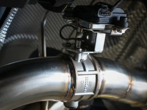 aFe 49-36427-P 18-20 Audi RS5 Coupe MACH Force-Xp 3in to 2.5in 304 SS Axle-Back Exhaust System-Quad Polish Tips