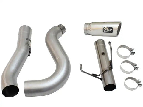 aFe 49-42051-1P MACHForce XP Exhaust Large Bore 5in DPF-Back SS 13-15 Dodge Trucks L6-6.7L (td) *Polish Tip