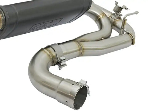 aFe 49-36336-P MACHForce XP Exhausts Axle-Back 12-15 BMW 335i 3.0T (SS w/Polished Tips)