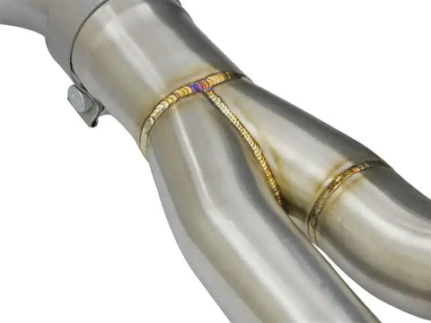 aFe 49-36333-P MACHForce XP 3in - 2 1/2in Axle Back 304SS Exhaust w/ Polished Tips 16-17 BMW M2 (f87)
