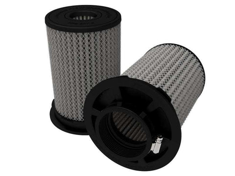 aFe 20-91203DM MagnumFLOW Air Filters 3in F x 5-1/2in B 5-1/4in T (Inverted) 8in H - Pair