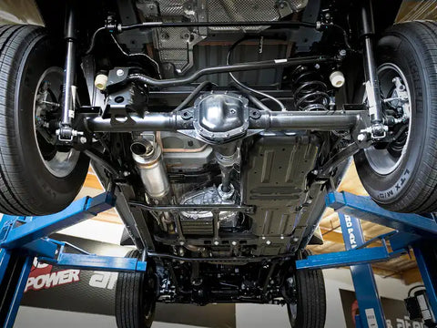aFe 49-48074 Rock Basher 2.5in 409SS Cat-Back Exhaust System 18-21 Jeep Wrangler (JL) V6 3.6L