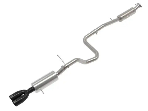 aFe 49-33140-B Takeda Series 2 1/2in 304 SS Cat-Back 14-19 Ford Fiesta L4-1.6L (t) w/Black Tip