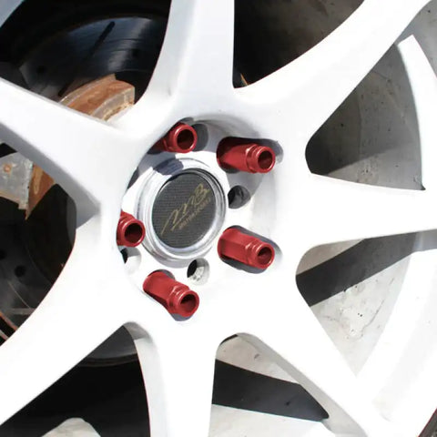 Mishimoto Aluminum Locking Lug Nuts M12 x 1.5 - Neo Chrome