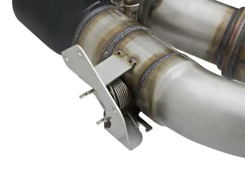 aFe 49-34068-B MACHForce XP 3in 304 SS Axle-Back Exhaust Dual (NPP) w/ Black Tips 16-17 Camaro V8