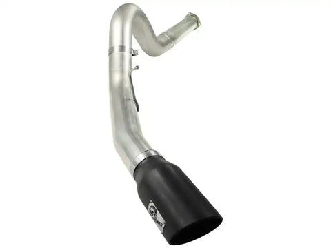 aFe 49-43055-B MACHForce XP 5in DPF-Back Stainless Steel Exhaust , Blk,Ford Diesel Trucks 11-14 V8-6.7L td