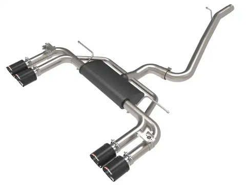 aFe 49-36442-C MACHForce XP 3in-2.5in 304SS Exhaust Cat-Back 15-20 Audi S3 L4-2.0L (t) - Carbon Tips