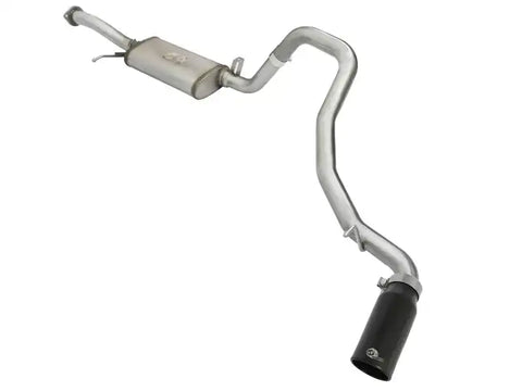 aFe 49-36115-B MACHForce XP 2-1/2in SS-304 Cat-Back Exhausts w/ Black Tip 02-16 Nissan Patrol (Y61) I6-4.8L