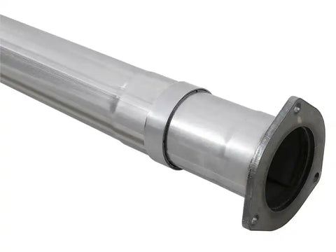 aFe 49-43102-B Rebel XD 4in SS DPF-Back Exhaust 17-18 FOrd Diesel Trucks V8-6.7L (td) w/ Dual Black Tips