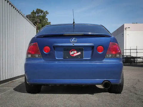 aFe 49-36058-C Lexus IS300 01-05 L6-3.0L Takeda Cat-Back Exhaust System- Carbon Fiber Tip