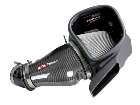 aFe 57-10002D Track Series Carbon Fiber Pro Dry S AIS - 2018 Jeep Grand Cherokee Trackhawk (WK2) V8-6.2L(SC)