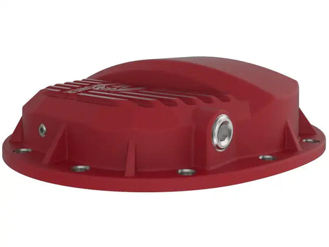 aFe 46-71140R Pro Series GMCH 9.5 Rear Diff Cover Red w/ Machined Fins 19-20 GM Silverado/Sierra 1500