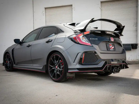 aFe 49-36626-C Takeda 2.5in 304SS Axle-Back Exhaust System 17-19 Honda Civic Type R L4-2.0L (t)