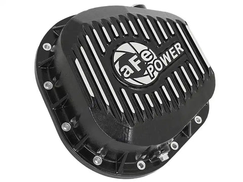 aFe 46-70022-WL Pro Series Rear Diff Cover Kit Black w/ Gear Oil 86-16 Ford F-250/F-350 V8 7.3L/6.0L/6.4L/6.7L