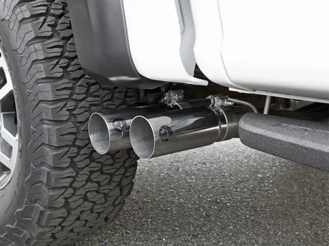 aFe 49-43091-P POWER Rebel Series 3in 409 SS Cat Back Exhaust w/ Polished Tips 17 Ford F-150 Raptor V6-3.5L