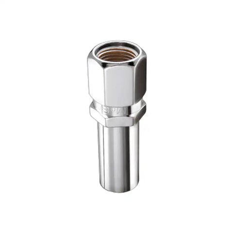 McGard Hex Lug Nut (Drag Racing X-Long Shank) M12X1.5 / 13/16 2.475in. Length (4-Pk) - Chrome