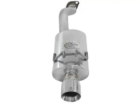 aFe 49-36610 Takeda Exhaust 2.5in Dia 304SS Axle-Back w/Polished Tip 06-11 Honda Civic EX Sedan L4 1.8L