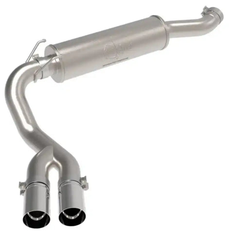 aFe 49-42082-P POWER Rebel Series 3.5in SS Cat Back Exhaust w/Pol Tips 19-21 RAM V8-6.4L Hemi