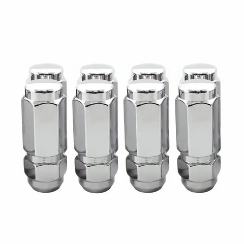 McGard Hex Lug Nut (Cone Seat / Duplex) 9/16-18 7/8 2.5in. Length (8-Pack) - Chrome
