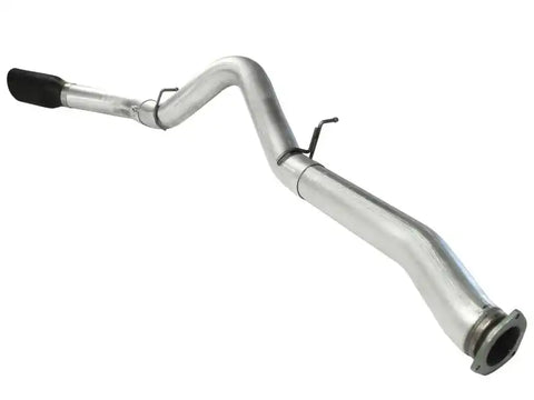 aFe 49-04040-B Atlas Exhaust 5in DPF-Back Al Steel 07.5-10 GM Diesel Trucks V8-6.6L (td) LMM (Blk Tip)