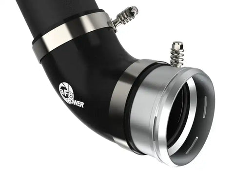aFe 46-20514-B BladeRunner 21-22 Ford F-150 Ecoboost V6-3.5L(tt) Aluminum Hot and Cold Charge Pipe Kit Black