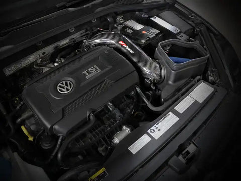 aFe 57-10016R 15-19 VW Golf R (MKVII) L4-2.0L (t) Track Series Carbon Fiber Intake System w/ Pro 5R Filter