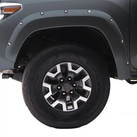 EGR 16+ Toyota Tacoma w/Mudflap Bolt-On Look Color Match Fender Flares - Set MagneticGray
