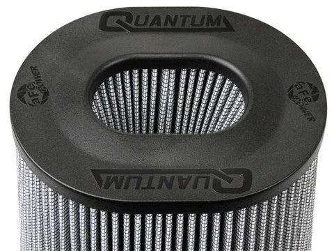 aFe 21-91133 Quantum Pro DRY S Air Filter Inverted Top - 5.5inx4.25in Flange x 9in Height PDS
