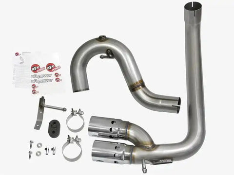 aFe 49-44065-P Rebel Series DPF-Back 3in Side Exit SS Exhaust w/ IC Polished Tips 2016 GM Colorado/Canyon 2.8L
