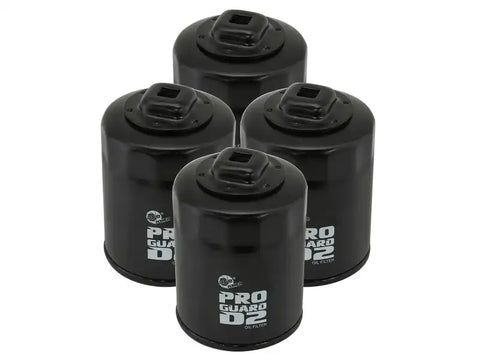 aFe 44-LF016-MB Pro GUARD D2 Oil Filter 99-14 Nissan Trucks / 01-15 Honda Cars (4 Pack)