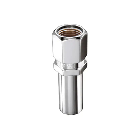 McGard Hex Lug Nut (Drag Racing X-Long Shank) 1/2-20 / 13/16 2.475in. Length (4-Pack) - Chrome
