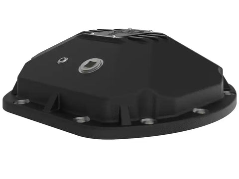 aFe 46-71130B Street Series Dana 30Front Differential Cover Black w/ Machined Fins 97-18 Jeep Wrangler