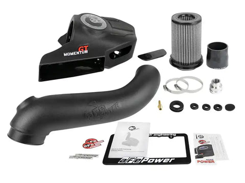 aFe 50-70036D Momentum GT Cold Air Intake System w/ Pro DRY S Media - 15-18 Volkswagen Golf R