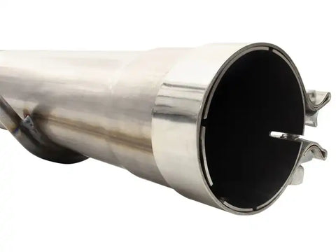aFe 49-43076-P MACHForce XP Exhaust 3in-3.5in SS Single Side Ext CB w/ Polish Tip 99-04 Ford F150 V8 5.4L/6.8L