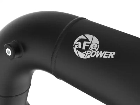 aFe 46-20079-B 08-10 Ford Trucks V8-6.4L (td) BladeRunner 3 IN Aluminum Hot Charge Pipe - Black