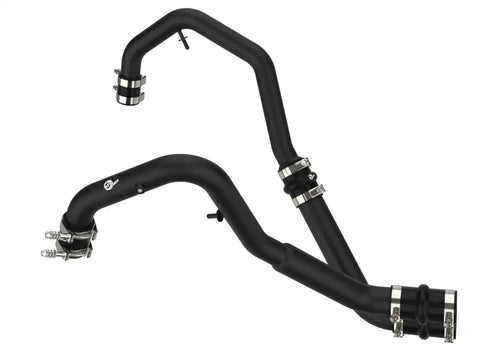 aFe 46-20478-B Bladerunner Intercooler Hot Charge Pipe Black 2-2.5in 2021+ Ford F-150 V6-2.7L (tt)