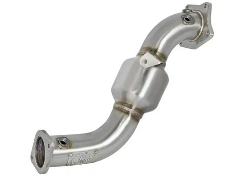 aFe 48-34126-HC Twisted Steel Down-Pipe (Street) 13-16 Cadillac ATS L4-2.0L (t)