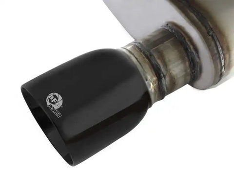 aFe 49-43052-B MACHForce XP Exhaust 11-14 Ford Mustang GT V8-5.0L 3in. Stainless Steel Axle-Back w/Black Tips