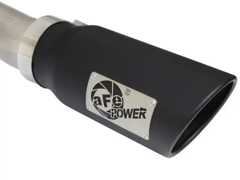 aFe 49-43076-B MACHForce XP Exhaust 3in-3.5in SS Single Side Ext CB w/ Black Tip 99-04 Ford F150 V8 5.4L/6.8L