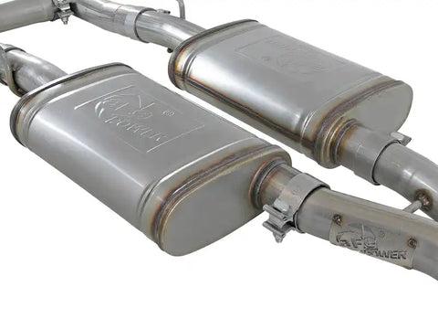 aFe 49-32067-P MACH Force-Xp 2-1/2in 304 SS Cat-Back Exhaust 15-19 Dodge Challenger V6-3.6L - Polished Tip