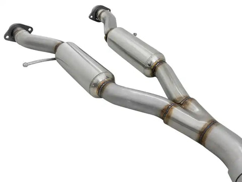 aFe 49-38078-P Large Bore HD 3in 304 SS Cat-Back Exhaust w/ Polished Tips 14-19 Jeep Grand Cherokee V6-3.6L