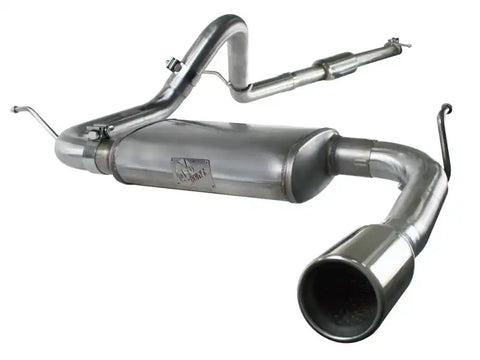 aFe 49-46206 MACHForce XP Exhausts Cat-Back SS-409 EXH CB Jeep Wrangler JK 3.8L 07-11 (4 Dr)